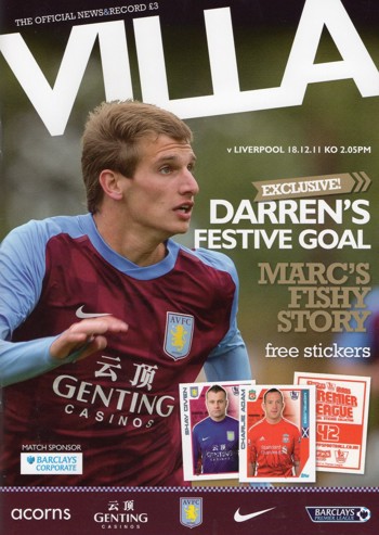 Match programme